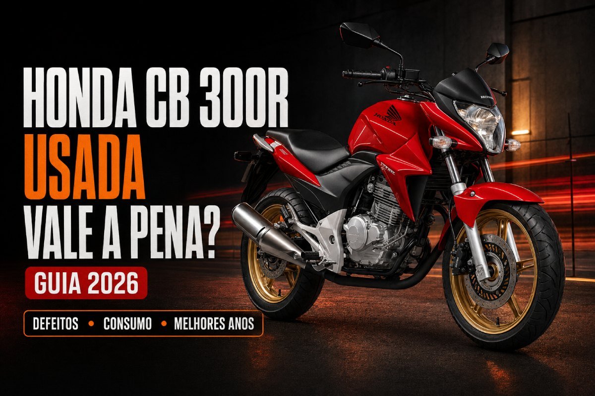 Honda CB 300R usada vale a pena em 2026