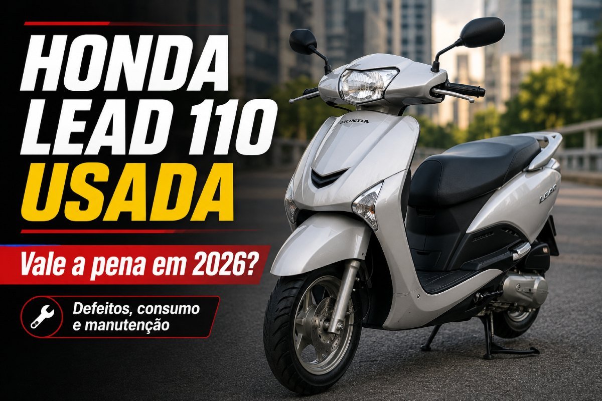 Honda Lead 110 usada vale a pena em 2026