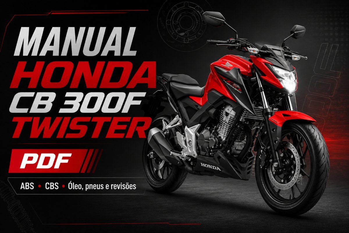 Manual do proprietário Honda CB 300F Twister em PDF