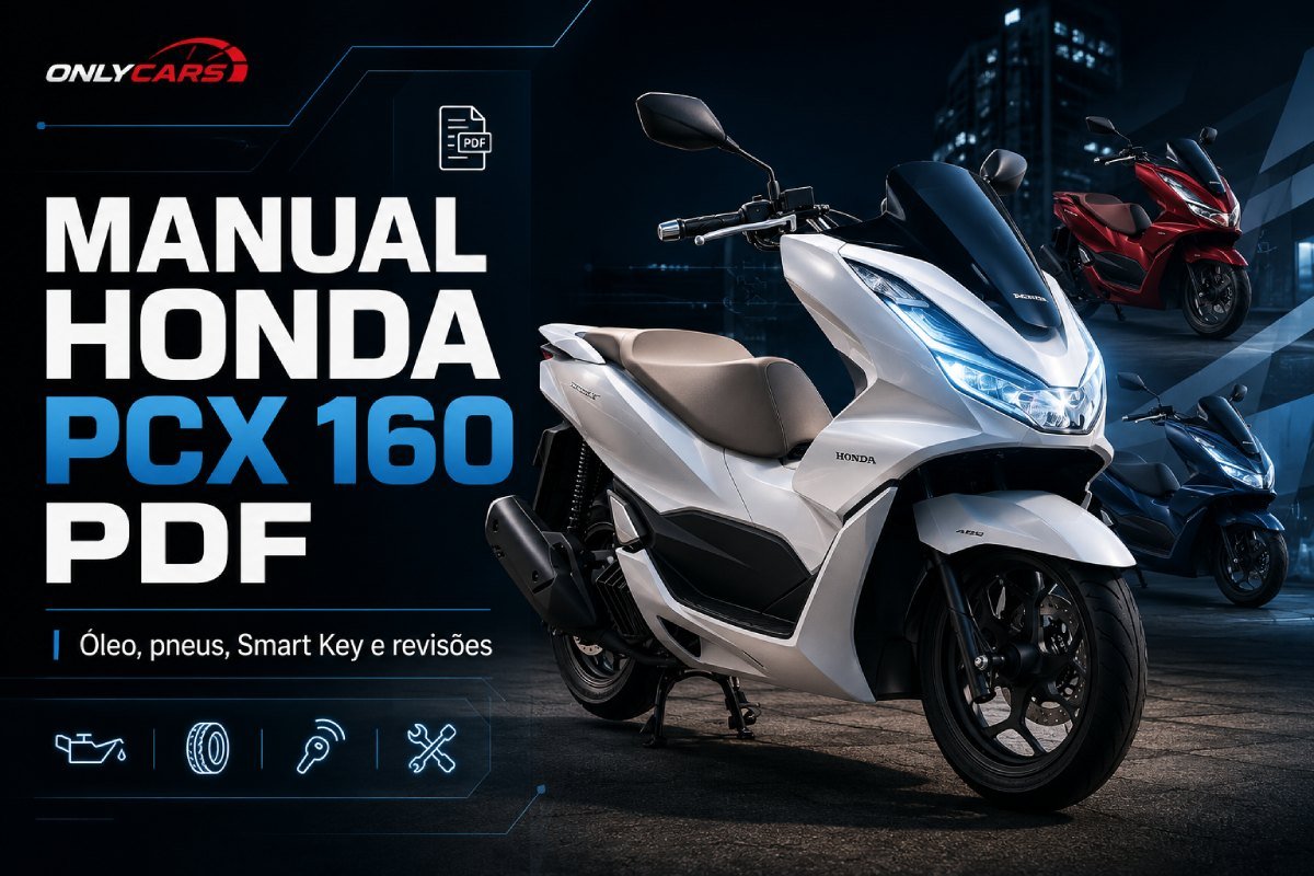 Manual do proprietário Honda PCX 160 em PDF