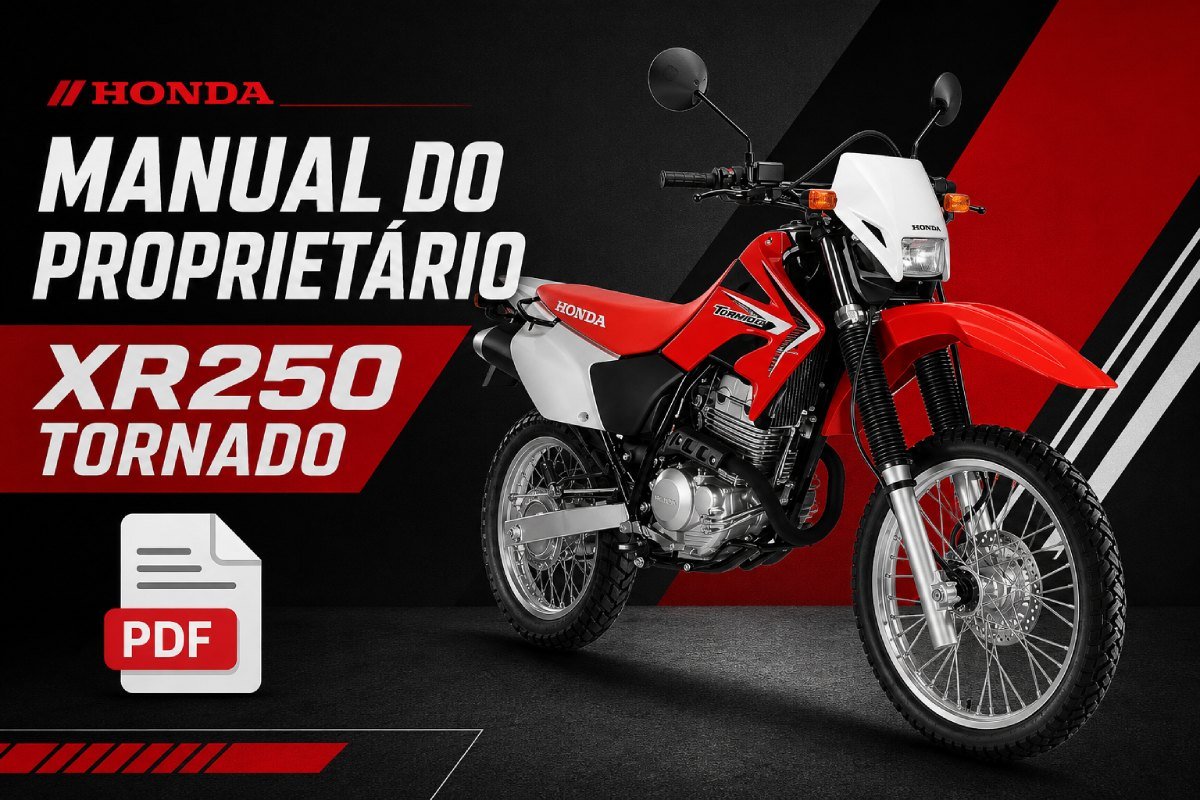 Manual do proprietário Honda XR250 Tornado PDF