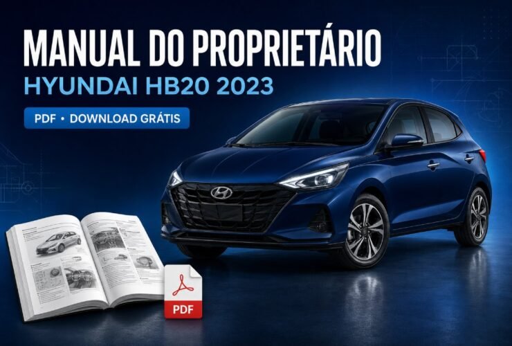 Manual do proprietário Hyundai HB20 2023 em PDF para download grátis
