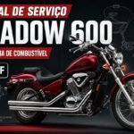 Manual de serviço Honda Shadow 600 sistema de combustível em PDF