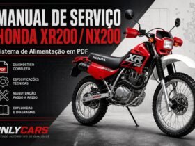 Manual de serviço Honda XR200R e NX200 sistema de alimentação
