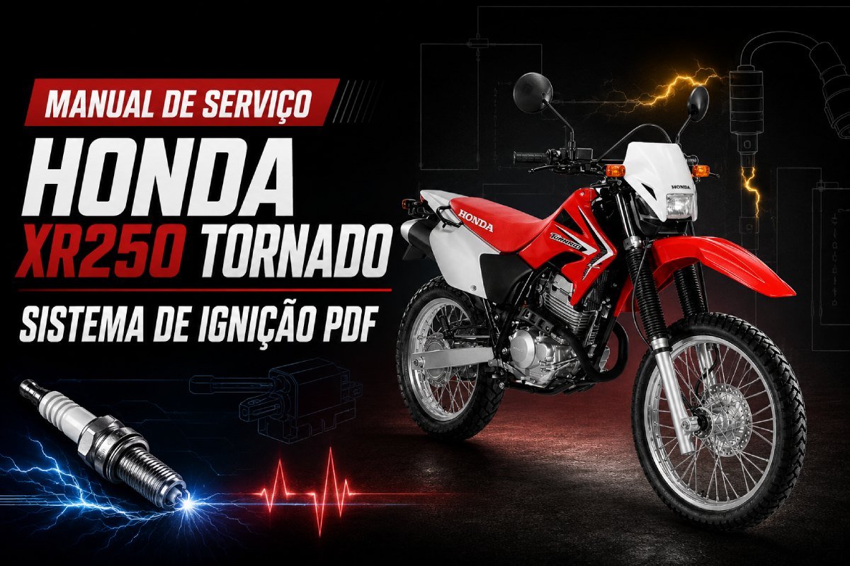 Manual de serviço Honda XR250 Tornado sistema de ignição PDF