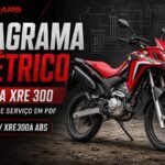 Manual de serviço Honda XRE 300 com diagrama elétrico em PDF