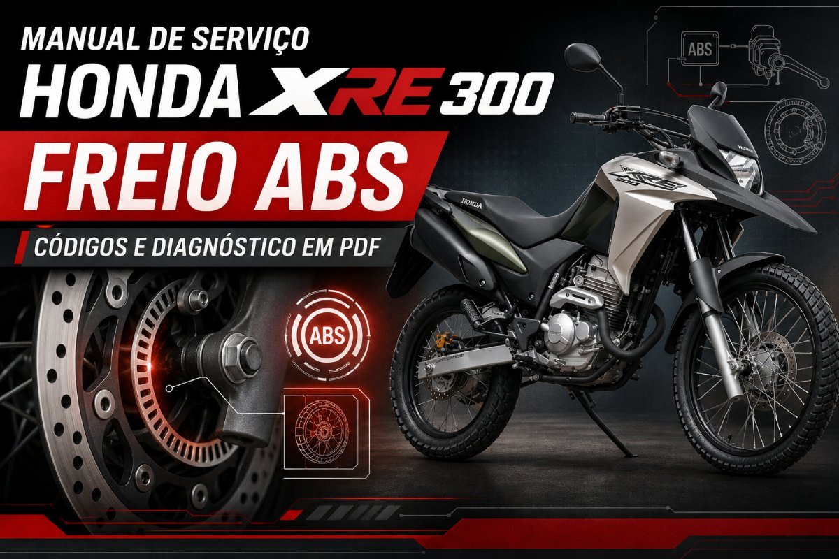 Manual XRE 300 ABS: Códigos e Diagnóstico PDF