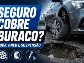 Seguro cobre danos causados por buraco na rua em roda, pneu e suspensão