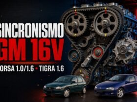 Sincronismo do motor GM 16V com Corsa 1.0/1.6 e Tigra 1.6