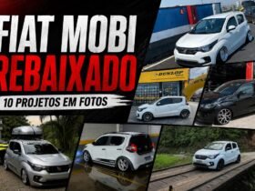 Fiat Mobi rebaixado em coletânea com 10 projetos modificados
