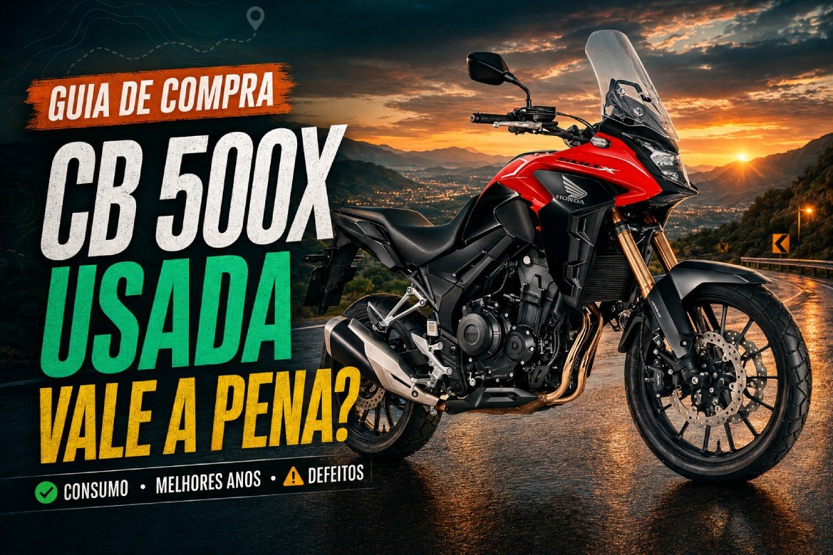 Honda CB 500X usada vale a pena? Guia de compra