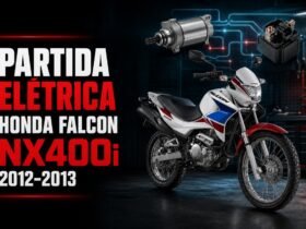 Sistema de partida elétrica da Honda NX400i Falcon 2012/2013
