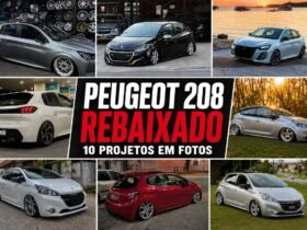 Peugeot 208 rebaixado em coletânea com 10 projetos personalizados