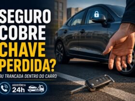 Seguro cobre chave perdida ou trancada dentro do carro