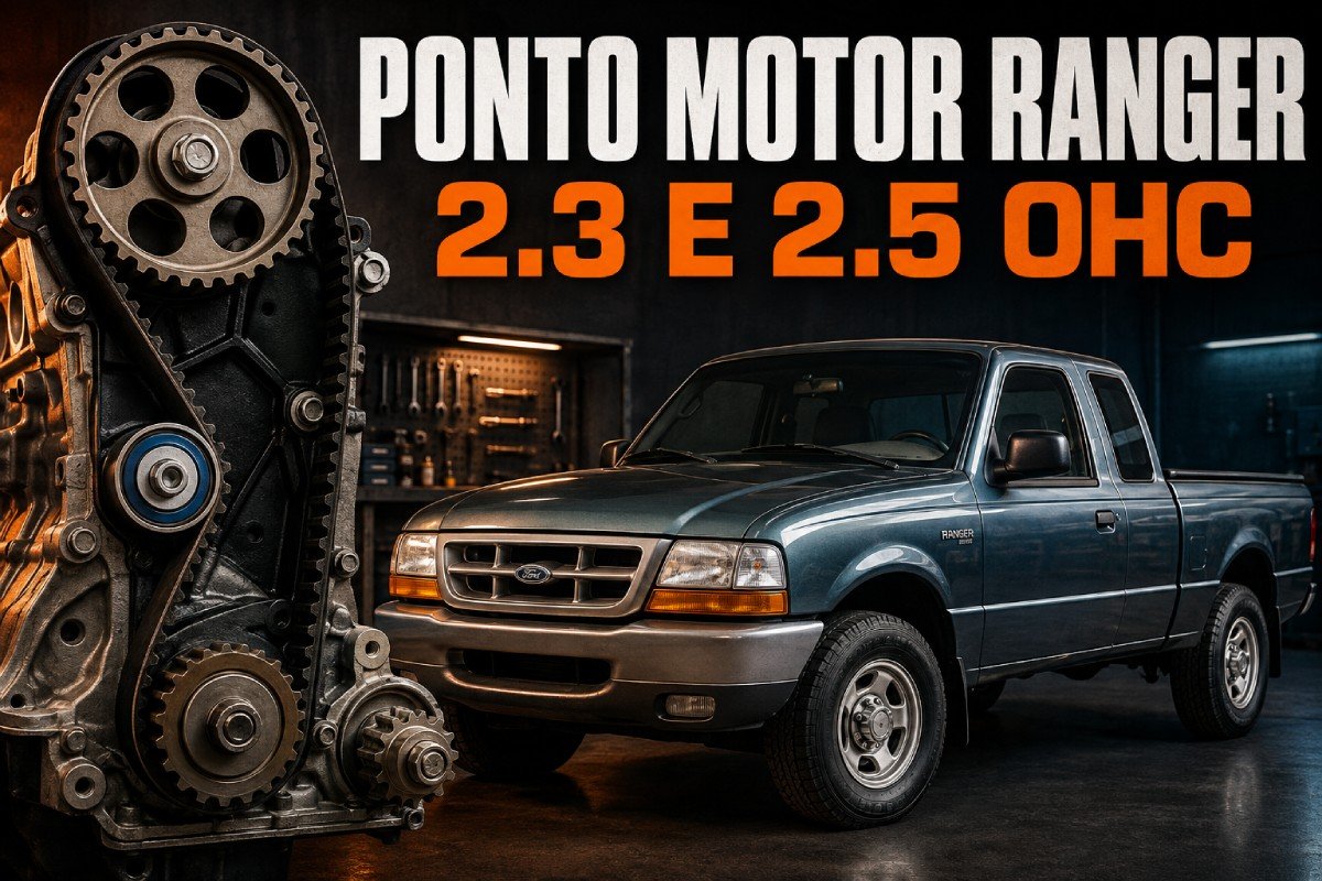 Ponto e sincronismo do motor Ford Ranger 2.3 e 2.5 OHC