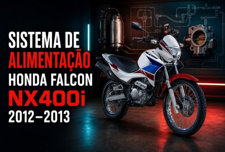 Sistema de Alimentação Honda NX400i Falcon 2012/2013