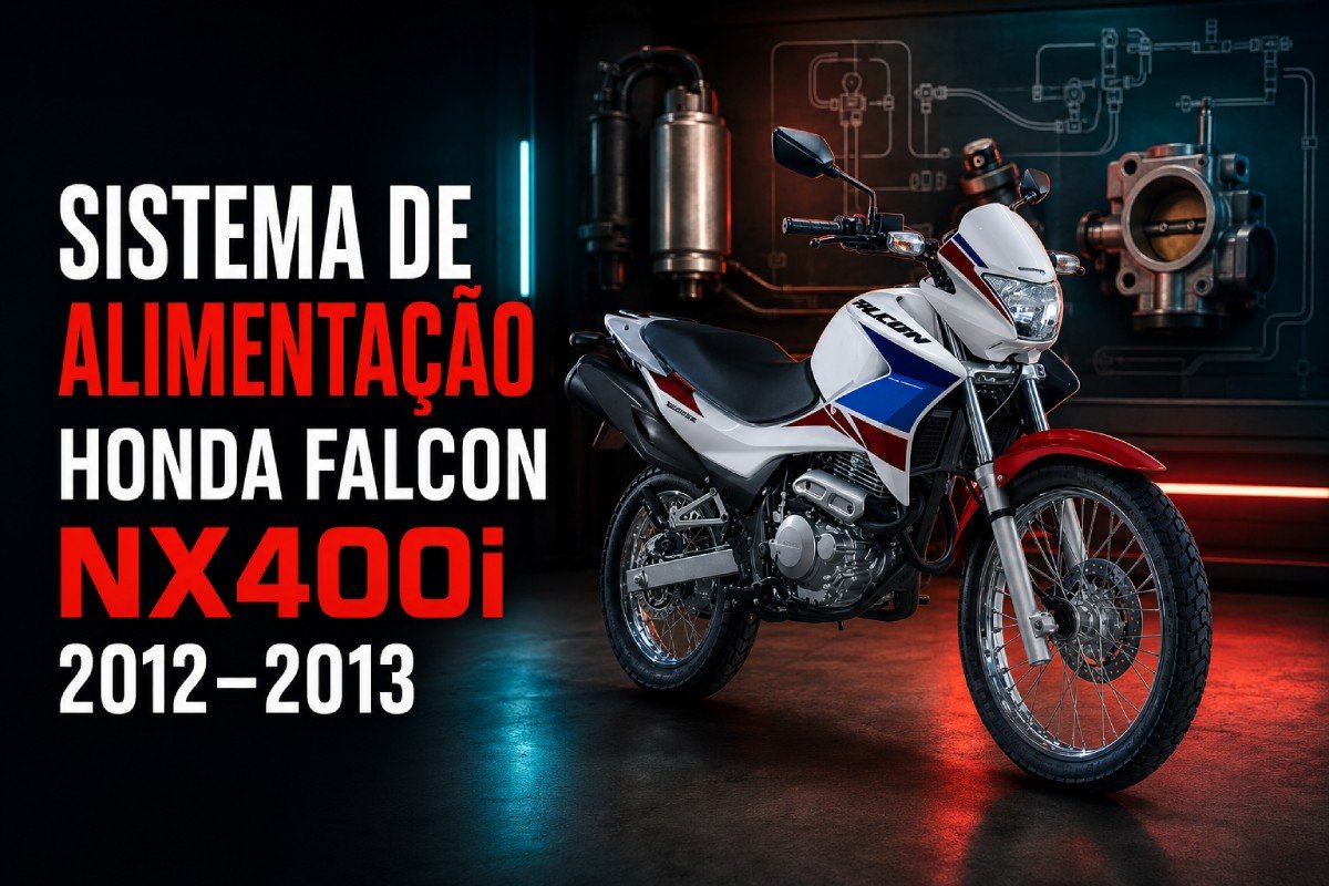 Sistema de Alimentação Honda NX400i Falcon 2012/2013