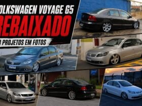 Volkswagen Voyage G5 rebaixado em coletânea com 8 projetos personalizados