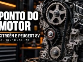 Ponto do motor Citroën e Peugeot 1.0, 1.6, 1.8, 1.9 e 2.0 8V