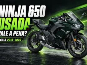 Kawasaki Ninja 650 usada em guia de compra dos modelos 2010 a 2026