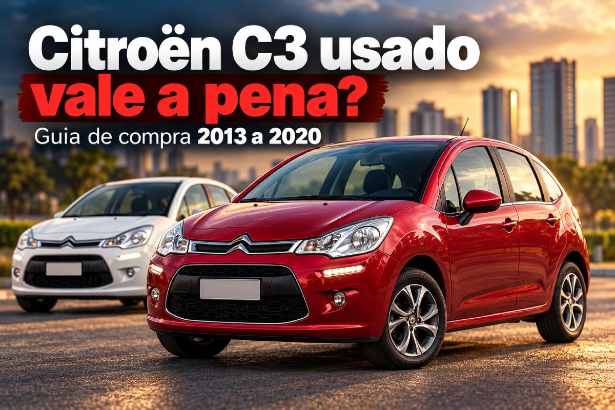 Citroën C3 usado 2013 a 2020 vale a pena comprar