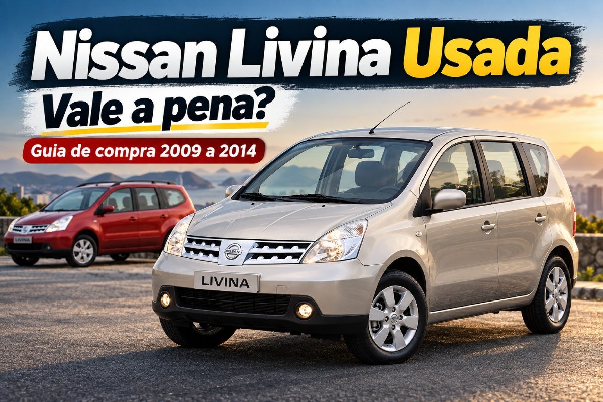 Nissan Livina usada 2009 a 2014 vale a pena comprar