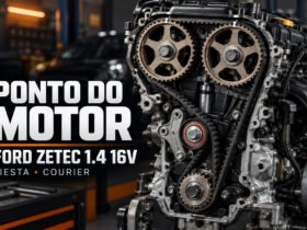 Ponto do motor Ford Zetec 1.4 16V do Fiesta e Courier