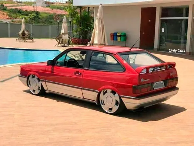 Gol GTI rebaixado com rodas Orbital prata Gol GTI rebaixado com rodas Orbital prata