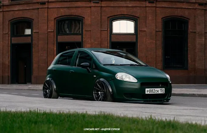 fiat-punto-rebaixado-verde