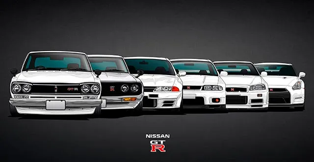 gtr-todas-geraçoes