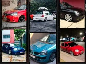 Renault clio rebaixado fotos