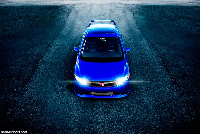 civic-rebaixado-azul-mugen