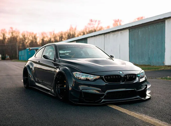 BMW M4 rebaixada