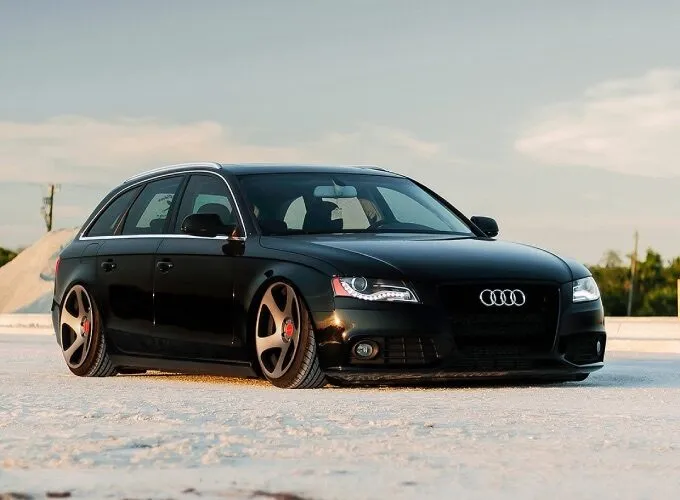 Audi A4 Avant Rebaixada preta