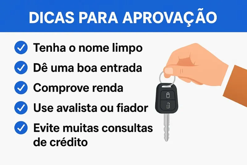 5 dicas para conseguir financiamento com score baixo em 2025 Dicas para aprovação de financiamento com score baixo em 2025