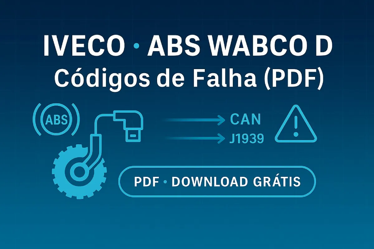IVECO — códigos de falha ABS Wabco D (PDF)