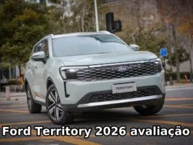 Ford Territory 2026 visto de frente — avaliação (review)