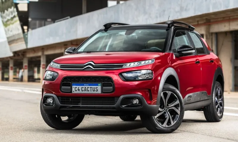 Citroën C4 Cactus branco THP, SUV compacto de desempenho forte