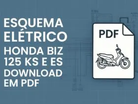 Esquema elétrico Honda Biz 125 KS e ES em PDF para download