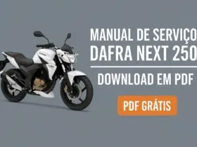 Manual de serviço Dafra Next 250 em PDF para download