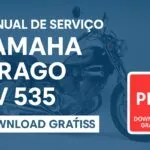 Manual de serviço Yamaha Virago XV 535 em PDF para download