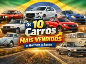 Os 10 carros mais vendidos da história do Brasil, com Gol, Uno, Fusca, Onix e Strada