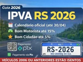 IPVA RS 2026: calendário oficial, descontos e pagamento por Pix no Rio Grande do Sul