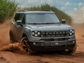 Jetour T1 2026 híbrido plug-in (PHEV) no Brasil