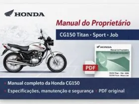 Manual do proprietário Honda CG150 Titan Sport Job em PDF