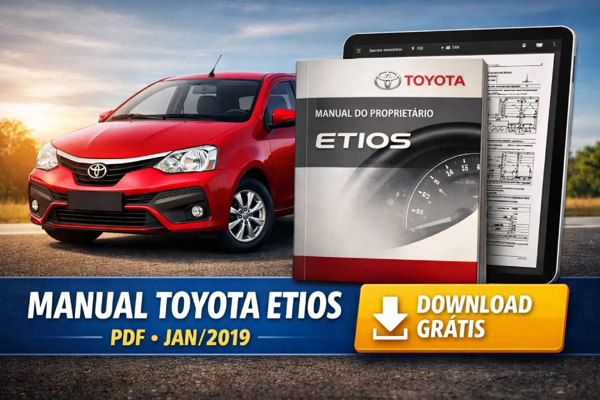 Manual Toyota Etios em PDF — visualizar e baixar