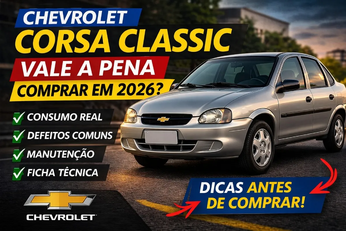Chevrolet Corsa Classic Vale a Pena Comprar?