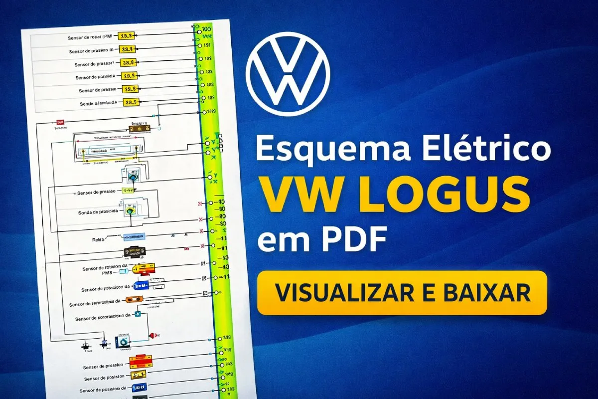 Esquema Elétrico VW Logus em PDF: visualizar online e baixar grátis