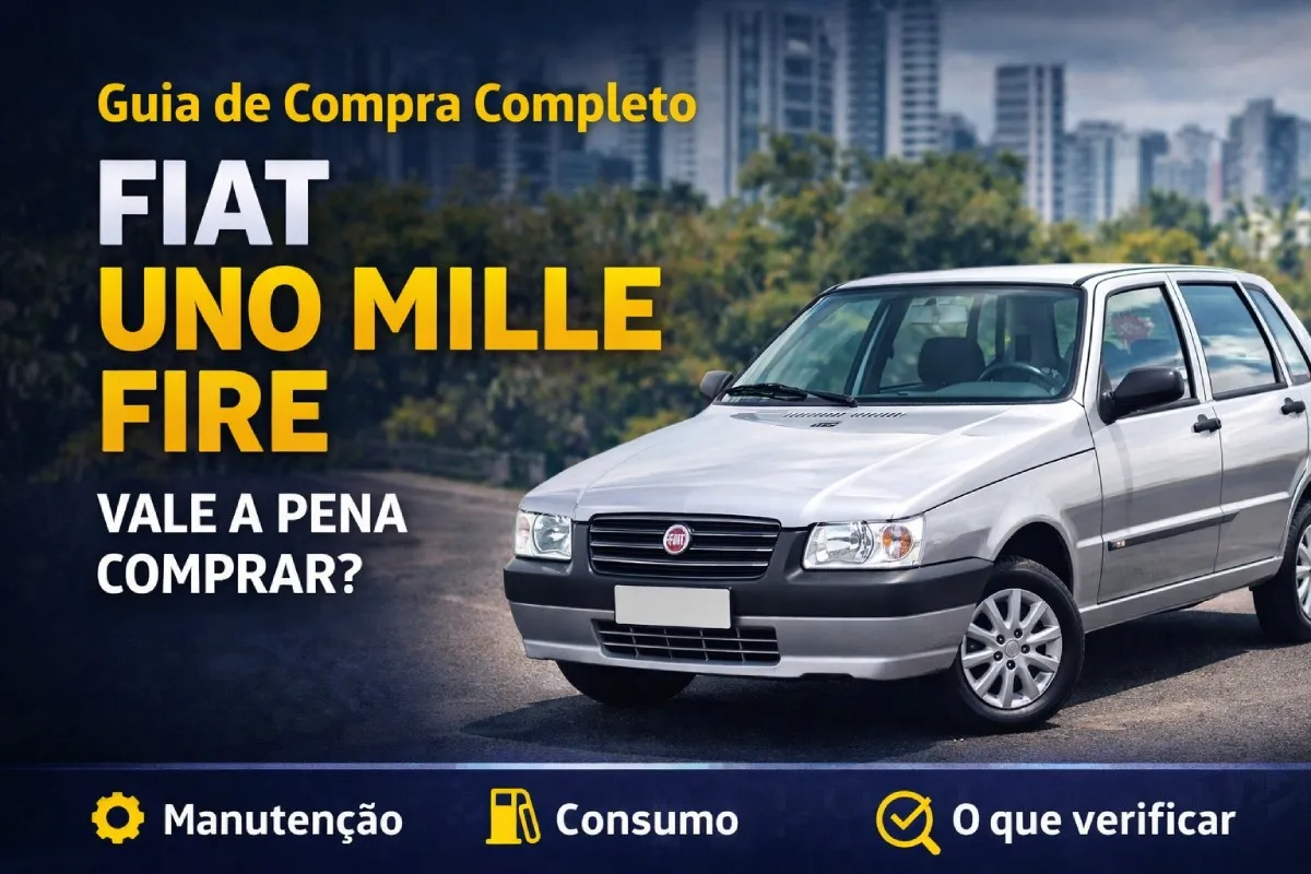 Fiat Uno Mille Fire usado vale a pena comprar?