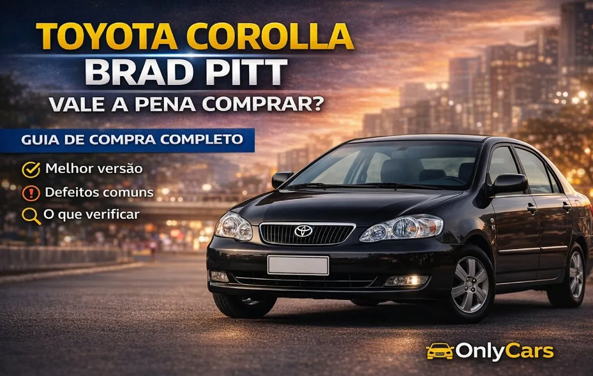 Toyota Corolla Brad Pitt 2002 a 2008 vale a pena? Guia de compra completo do usado